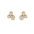 0.71ct Diamond Bubble Stud Earrings