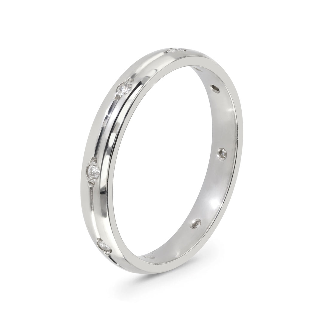 Diamond Set Wedding Ring