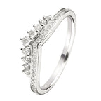 Diamond Tiara Wedding Band