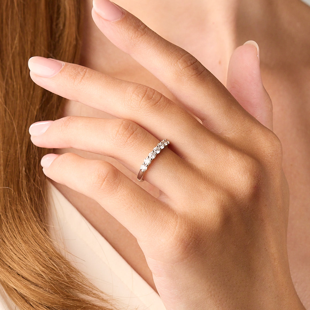 Diamond & Platinum Eternity Ring