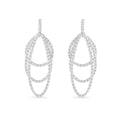 Elliptical Diamond Earrings