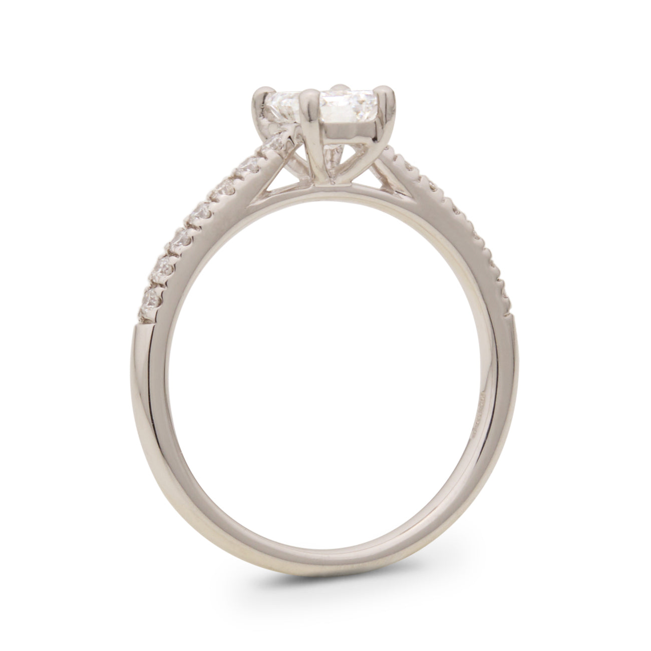 Emerald Cut Diamond Ring