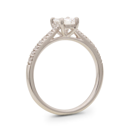 Emerald Cut Diamond Ring