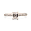 Emerald Cut Diamond Ring
