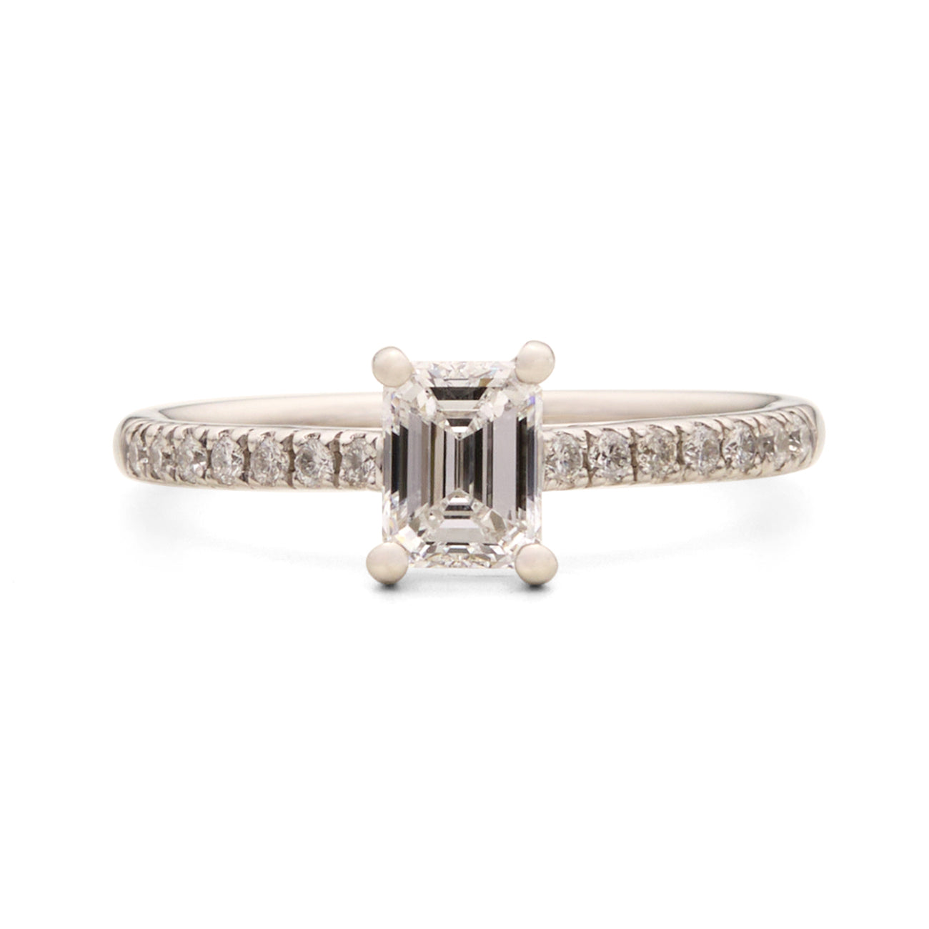 Emerald Cut Diamond Ring