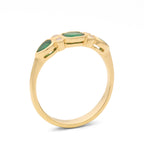 Emerald & Diamond Eternity Ring