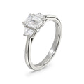 Emerald Cut Diamond Engagement Ring
