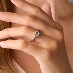 Emerald Cut Diamond Engagement Ring