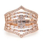1.60ct Rose Gold Diamond Ring