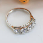 2.02 Carat Four Diamond Ring