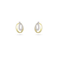 Gold & Diamond Twist Earrings