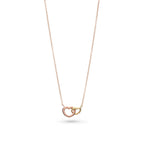 Intertwined Heart Necklace