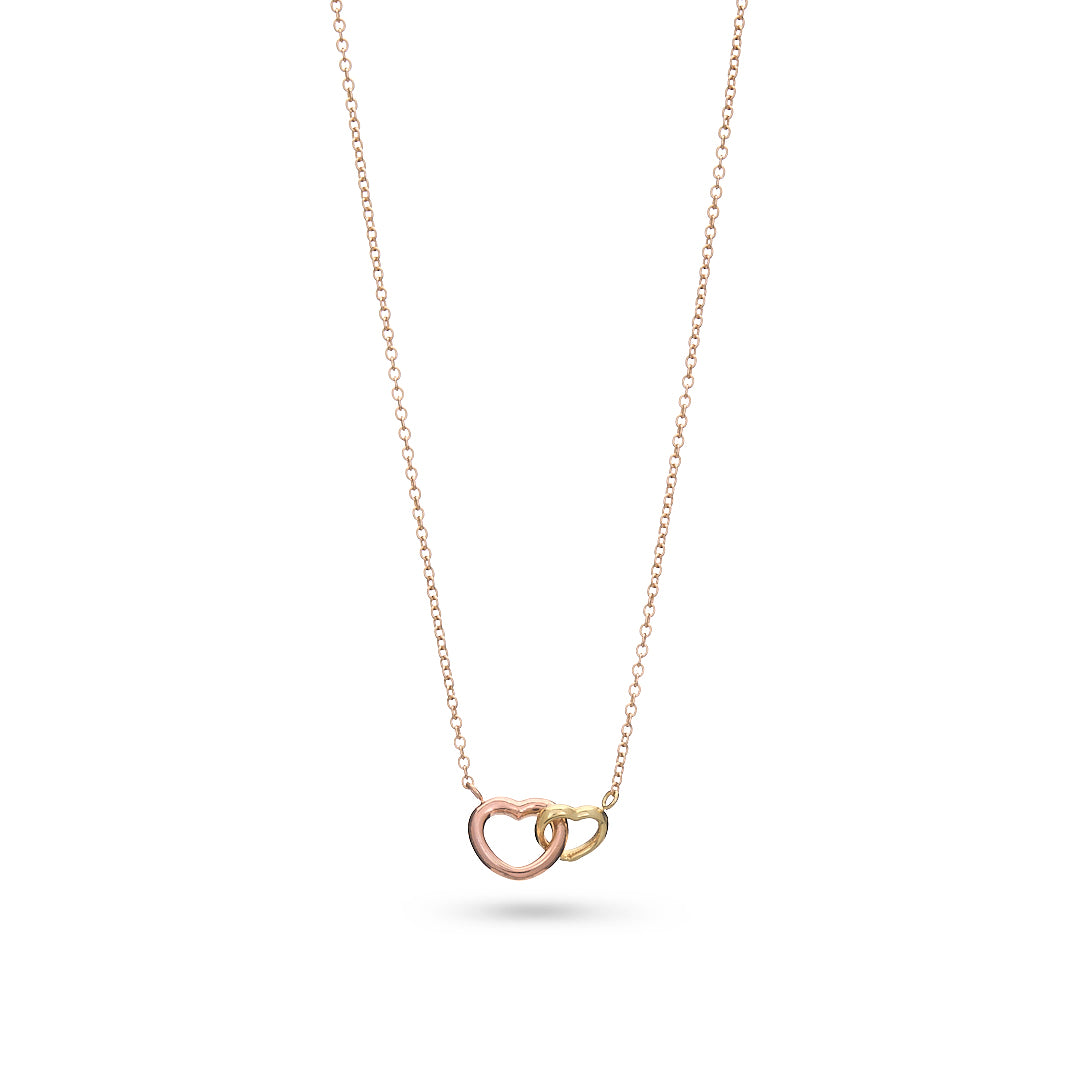 Intertwined Heart Necklace
