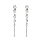 Looping Diamond Drop Earrings