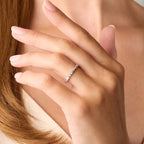 Milgrain Diamond Eternity Ring