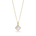 Mother of Pearl Flower Pendant