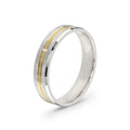 Platinum & Yellow Gold Gents’ Ring
