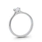 Princess-Cut Diamond Engagement Ring