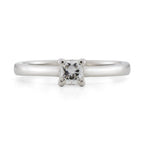 Princess-Cut Diamond Engagement Ring