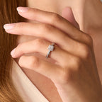 Princess Cut Diamond Halo Ring
