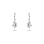 Regency Style Diamond Earrings