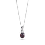 Rhodolite Garnet Pendant