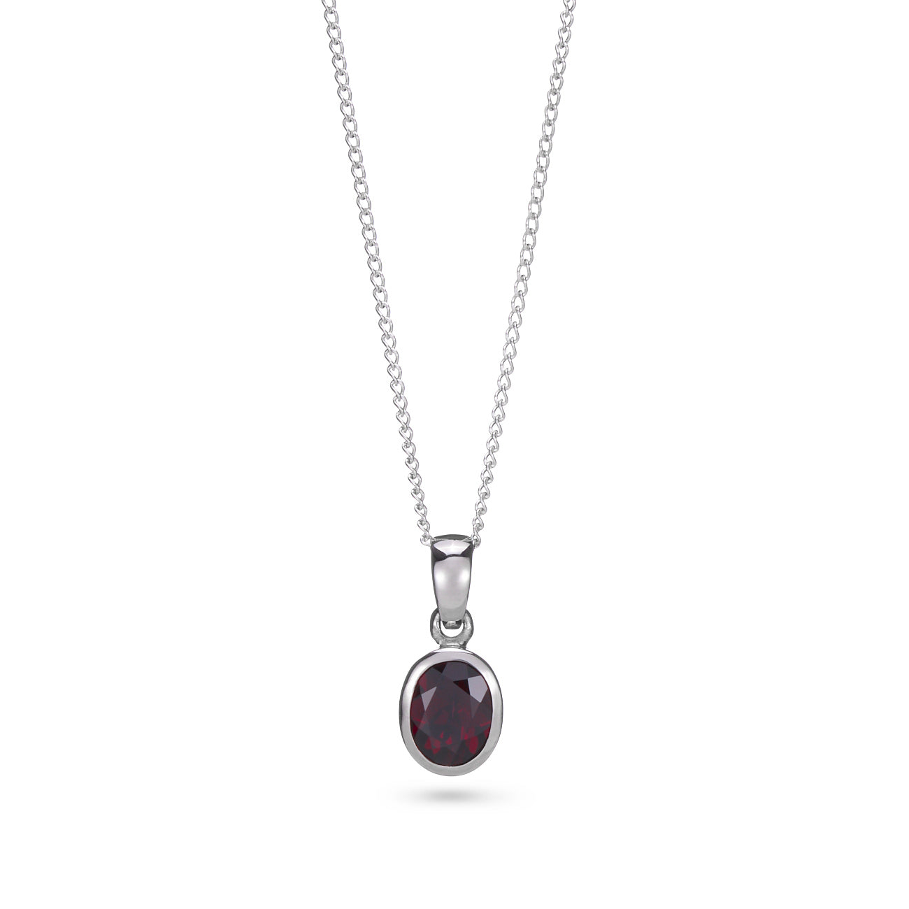 Rhodolite Garnet Pendant