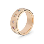 Rose Gold Star Set Diamond Ring