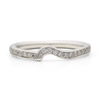Shaped Diamond Wedding Ring