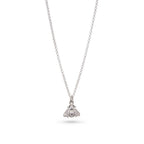 Silver Busy Bee Pendant