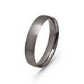 Titanium Shallow-Court Gents’ Ring