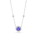 Tanzanite & Diamond Necklace
