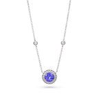 Tanzanite & Diamond Necklace