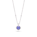 Tanzanite & Diamond Pendant
