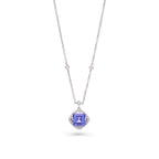 Tanzanite & Diamond Pendant