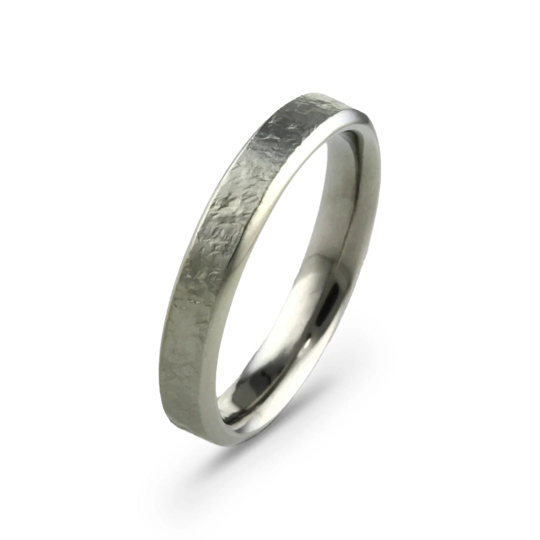Titanium Sandstone Gents’ Ring