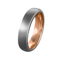 Titanium & Rose Gold Gents' Ring