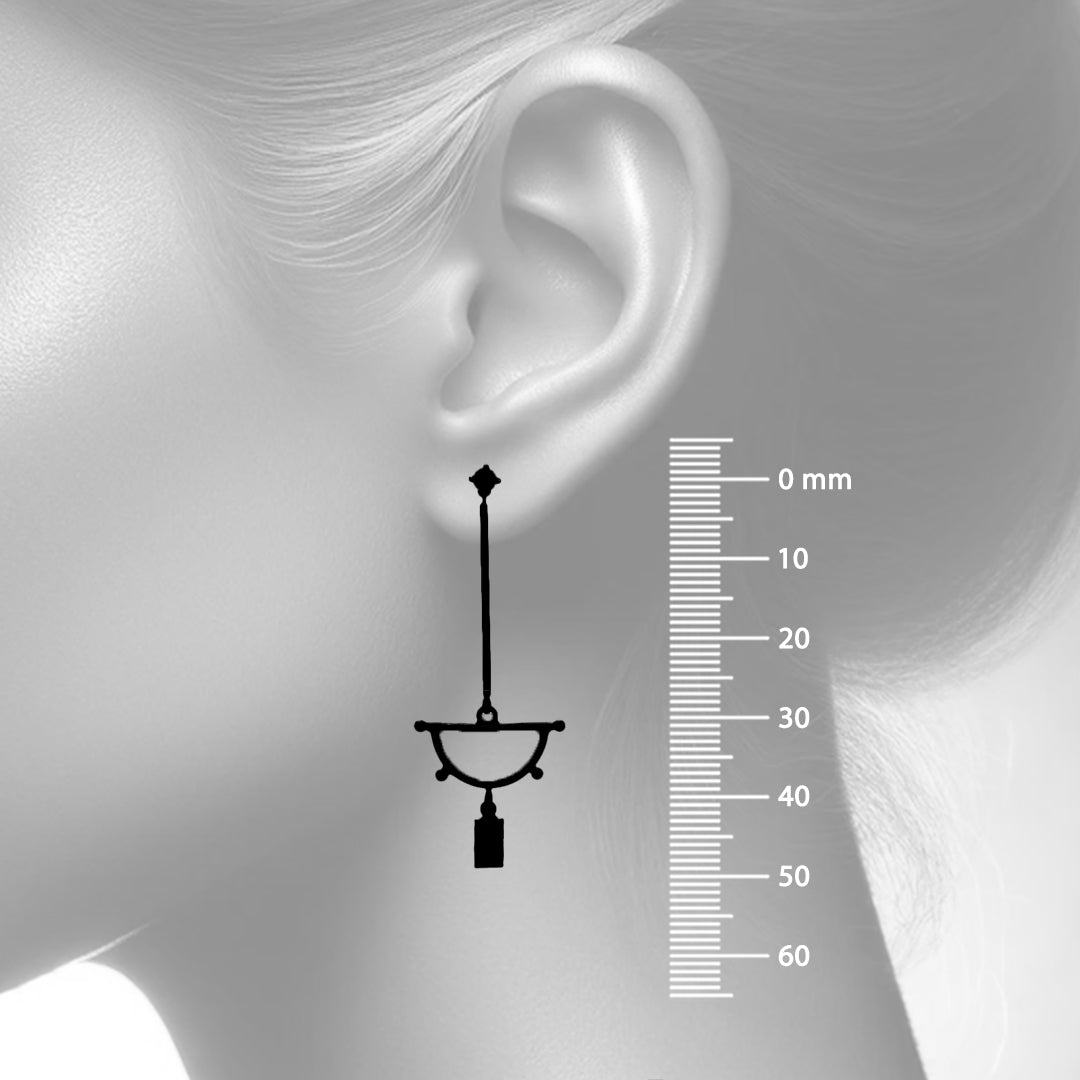 Tsavorite Garnet & Diamond Drop Earrings