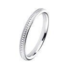 Vintage Milgrain Platinum Ring