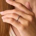 Vintage Milgrain Platinum Ring