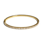 Yellow Gold Diamond Bangle