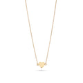 Yellow Gold Heart Necklace
