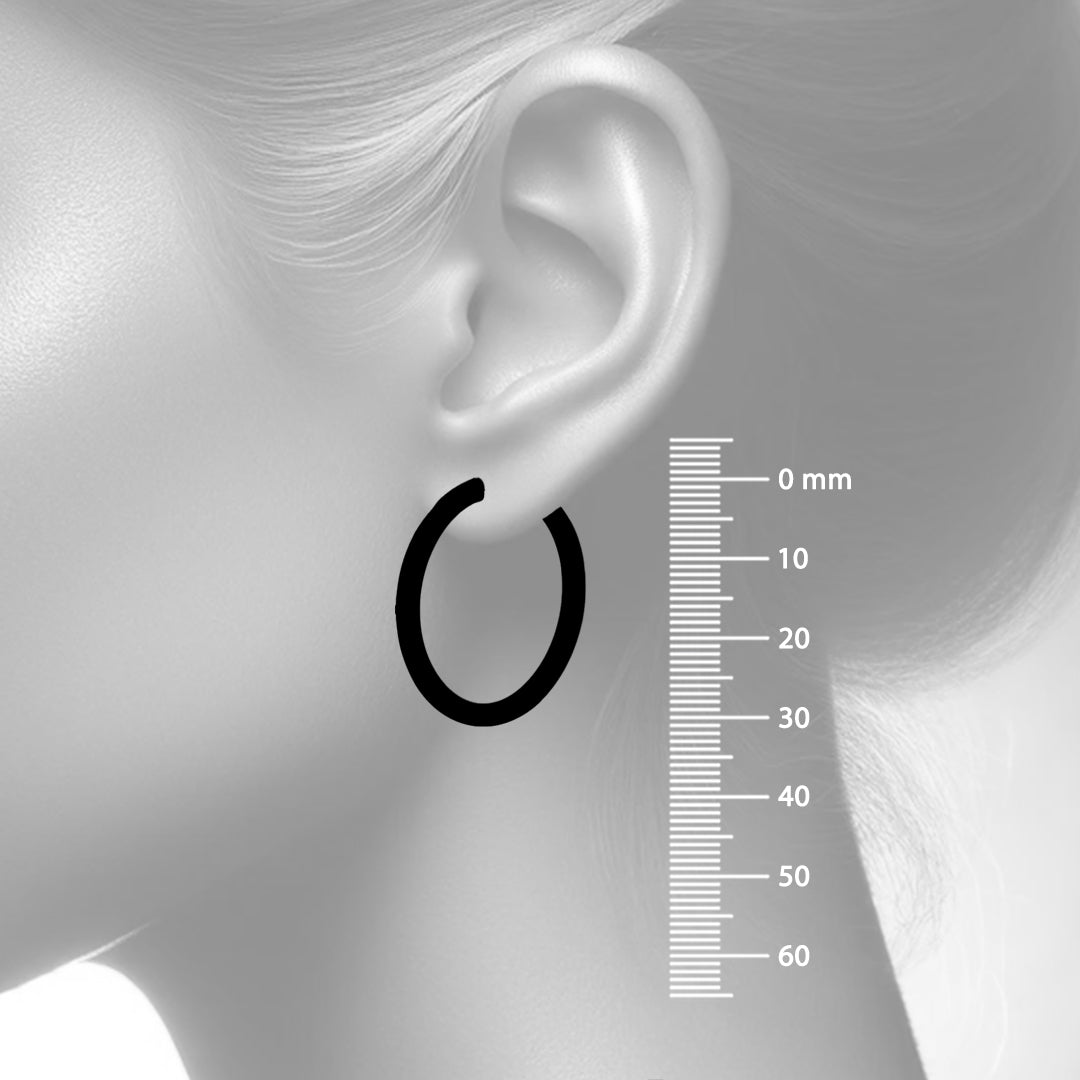 Yellow Gold Hoop Earrings