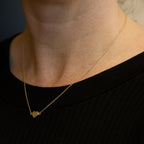 Yellow Gold Heart Necklace