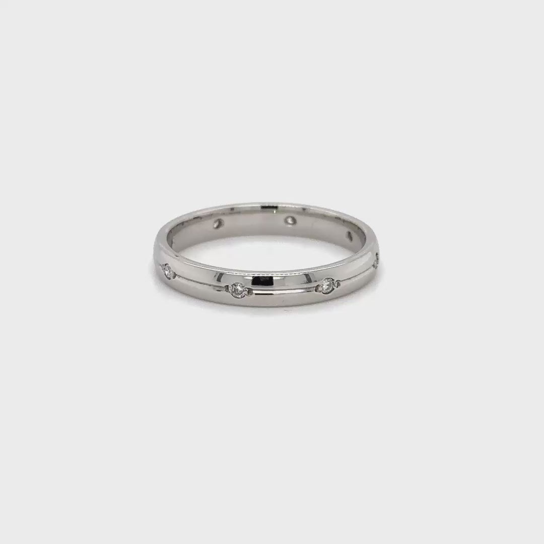 Diamond Set Wedding Ring