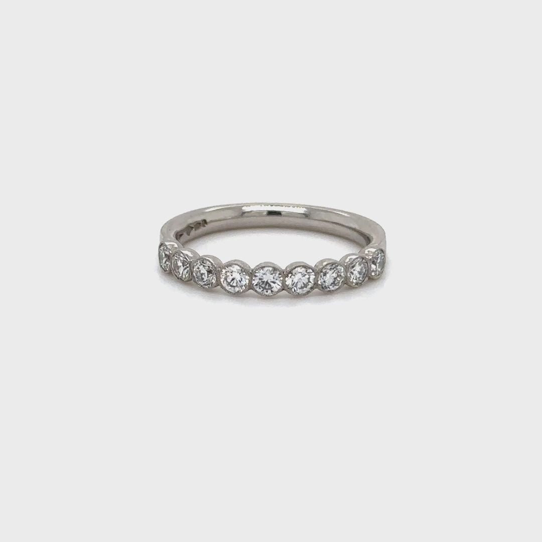 Diamond Half Eternity Ring