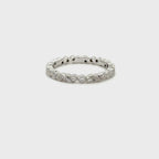 Milgrain Diamond Eternity Ring