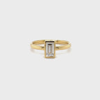 0.50ct Baguette-Cut Diamond Ring