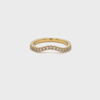 0.24ct Diamond-Shaped Wedding Ring