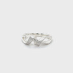 Sterling Silver Ribbon Ring